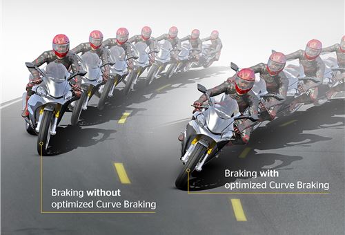 Continental develops two-channel motorcycle ABS with sensor tech